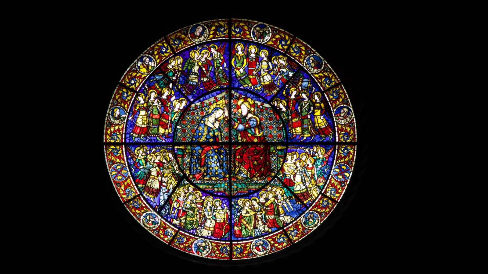 Rose window capture — Santa Maria Novella